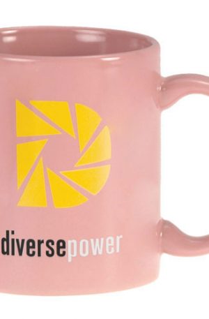 11 oz Pink C-Handle Mug-0