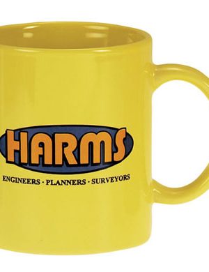 11 oz Yellow C-Handle Mug-0