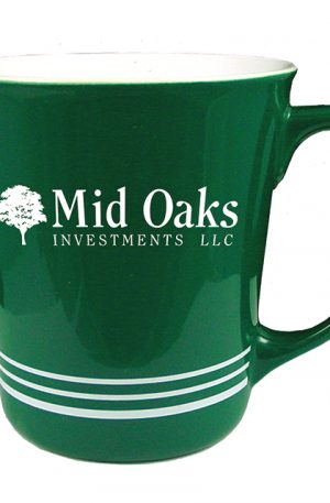 16 oz Green Out/White In Spring Hill Funnel Mug-0