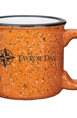 16 oz Terracotta Out/White In Speckled Santa Fe Campfire Mug -0