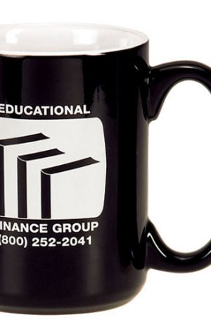 15 oz Two-Tone Black El Grande Mug