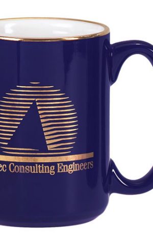 15 oz Two-Tone Cobalt El Grande Mug