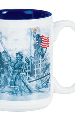 15 oz Two-Tone Red El Grande Mug item 520-4