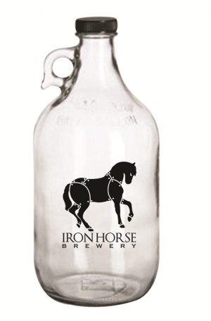 64 oz Clear Growler