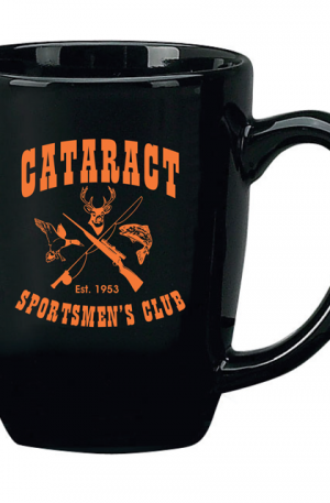 14 oz Black VITRIFIED Endeavor Mug-0