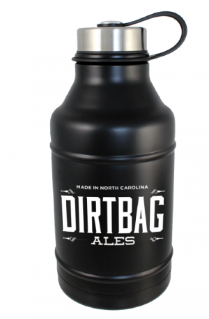 DWG64-MB Double Wall Vacuum Insulated Matte Black 64oz Growler -0