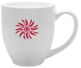 16 oz White St. Paul Bistro Mug 376-1 CR1376-02