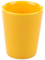 1.5 oz Yellow Ceramic Shot Glass