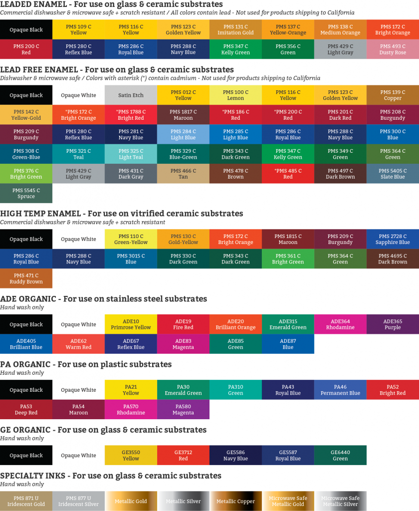 Art Specs & Color Guide