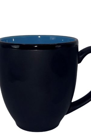 M-Ware 16 oz Hilo Bistro Mug - Sky Blue / Matte Black